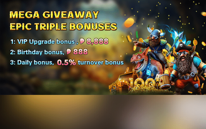 Rich9 VIP Epic Triple Bonuses